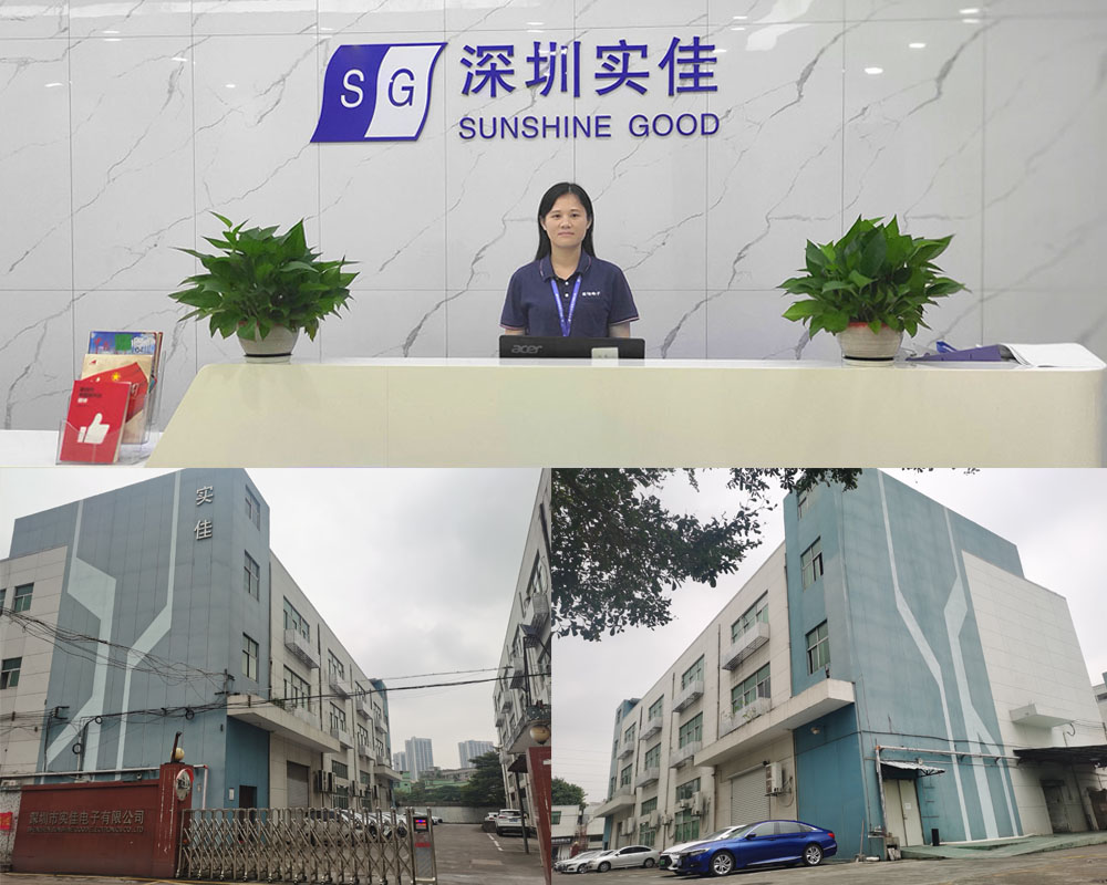 新廠房大門口、前臺、電梯口上下貨區(qū)實拍圖